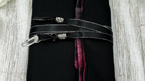 Reversible Cotton Lined Tarot Wrap/ Galaxy Tarot Wrap / Tarot Supplies / Tarot Deck Storage / Tarot Cloth / Tarot Supplies / Altar