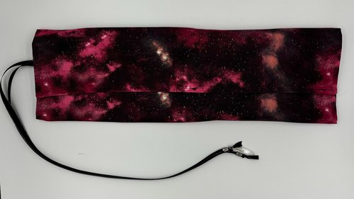 Reversible Cotton Lined Tarot Wrap/ Galaxy Tarot Wrap / Tarot Supplies / Tarot Deck Storage / Tarot Cloth / Tarot Supplies / Altar