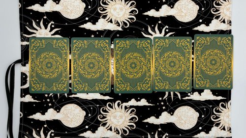 Reversible Silk Lined Tarot Wrap/ Sun Tarot Wrap / Tarot Supplies / Tarot Deck Storage / Tarot Cloth / Tarot Supplies / Altar