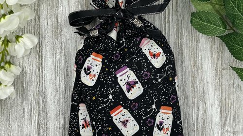 Constellations Tarot Bag/ Custom Tarot Pouch/ Keepsake Bag / Drawstring Bag / Oracle Bag / Crystal Bag / Tarot Pouch / Cosmetic Bag
