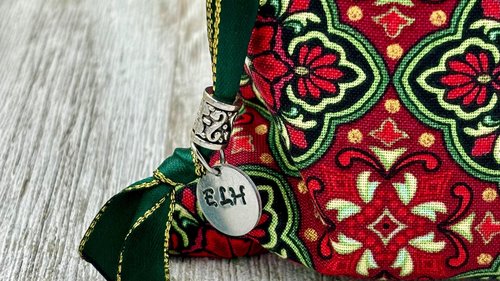 Mandala Tarot Bag/ Custom Tarot Pouch/ Keepsake Bag / Drawstring Bag / Oracle Bag / Crystal Bag / Tarot Pouch / Cosmetic Bag