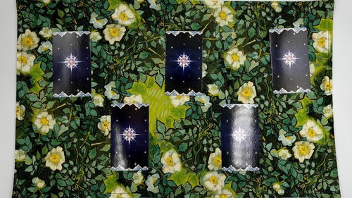 Van Gogh Altar Cloth, Tarot Cloth, Altar Decor, Double Sided Altar Cloth, Wall Hanging, Dice Mat, Centerpiece