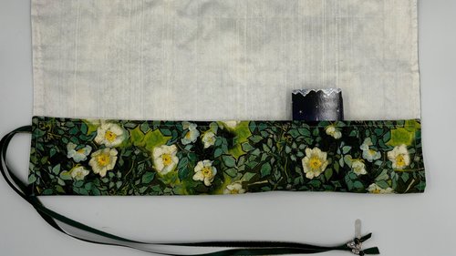 Reversible Silk Lined Tarot Wrap/ Van Gogh Tarot Wrap / Tarot Supplies / Tarot Deck Storage / Tarot Cloth / Tarot Supplies / Altar