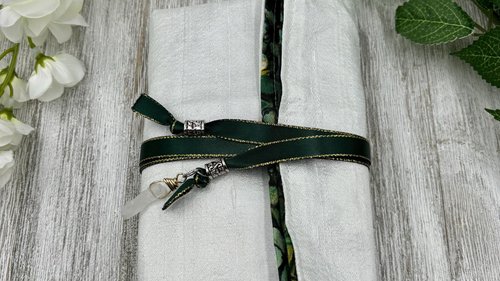 Reversible Silk Lined Tarot Wrap/ Van Gogh Tarot Wrap / Tarot Supplies / Tarot Deck Storage / Tarot Cloth / Tarot Supplies / Altar
