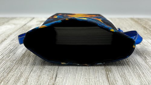 Moon Scene Tarot Bag/ Custom Tarot Pouch/ Keepsake Bag / Drawstring Bag / Oracle Bag / Crystal Bag / Tarot Pouch / Cosmetic Bag