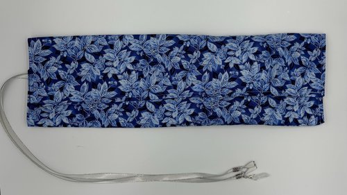 Reversible Silk Lined Tarot Wrap/ Leaves Tarot Wrap / Tarot Supplies / Tarot Deck Storage / Tarot Cloth / Tarot Supplies / Altar