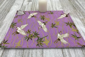 MINI Altar Cloth - Birds Traveling Altar Cloth, Portable Altar Cloth, Small Spaces Altar, Home Office Altar