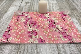 MINI Altar Cloth -Floral Traveling Altar Cloth, Portable Altar Cloth, Small Spaces Altar, Home Office Altar