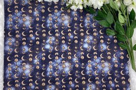 Moon Phase Altar Cloth, Tarot Cloth, Altar Decor, Double Sided Altar Cloth, Wall Hanging, Dice Mat, Centerpiece