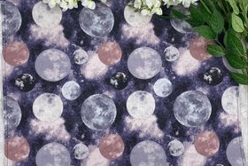 Moons Altar Cloth, Tarot Cloth, Altar Decor, Double Sided Altar Cloth, Wall Hanging, Dice Mat, Centerpiece