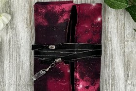 Reversible Cotton Lined Tarot Wrap/ Galaxy Tarot Wrap / Tarot Supplies / Tarot Deck Storage / Tarot Cloth / Tarot Supplies / Altar