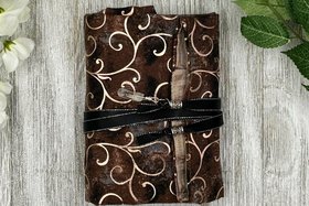 Reversible Silk Lined Tarot Wrap/ Swirls Tarot Wrap / Tarot Supplies / Tarot Deck Storage / Tarot Cloth / Tarot Supplies / Altar