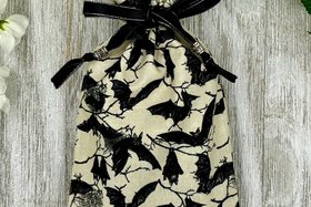 Bats Tarot Bag/ Custom Tarot Pouch/ Keepsake Bag / Drawstring Bag / Oracle Bag / Crystal Bag / Tarot Pouch / Cosmetic Bag