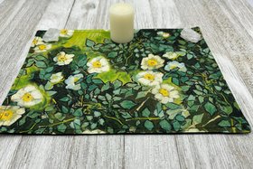 MINI Altar Cloth - Van Gogh, Traveling Altar Cloth, Portable Altar Cloth, Small Spaces Altar, Home Office Altar