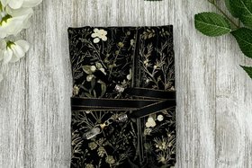 Reversible Silk Lined Tarot Wrap/ Plants Tarot Wrap / Tarot Supplies / Tarot Deck Storage / Tarot Cloth / Tarot Supplies / Altar