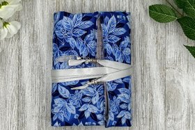 Reversible Silk Lined Tarot Wrap/ Leaves Tarot Wrap / Tarot Supplies / Tarot Deck Storage / Tarot Cloth / Tarot Supplies / Altar